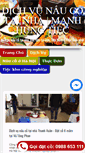 Mobile Screenshot of dichvunauco.com