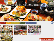 Tablet Screenshot of dichvunauco.com